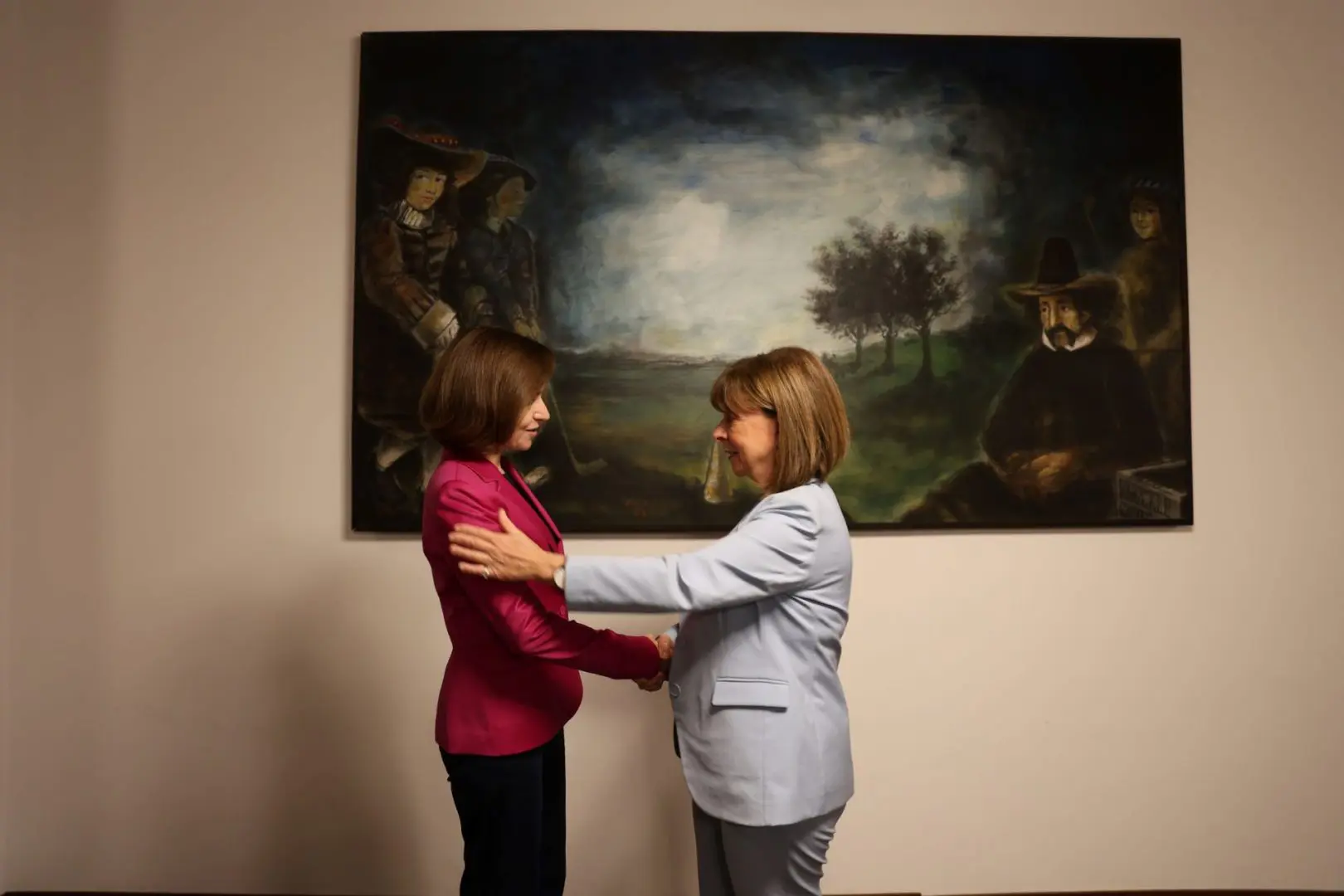 Συνάντηση με την Πρόεδρο της Μολδαβίας Maia Sandu 1