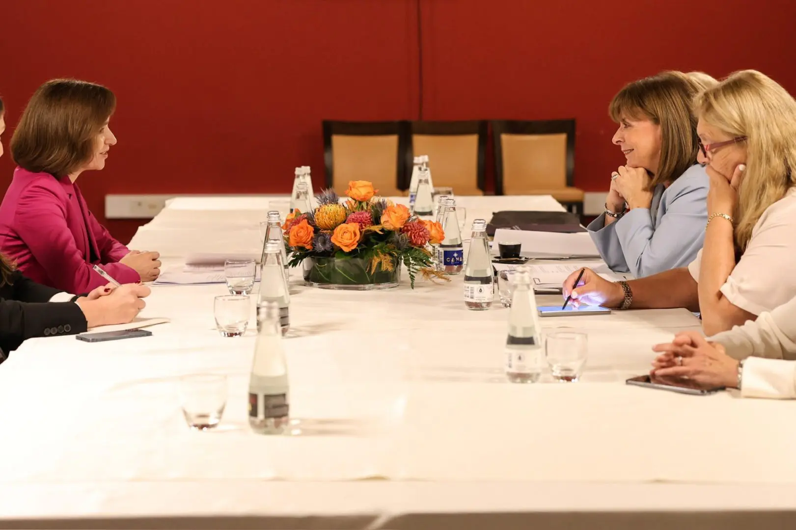 Συνάντηση με την Πρόεδρο της Μολδαβίας Maia Sandu 2