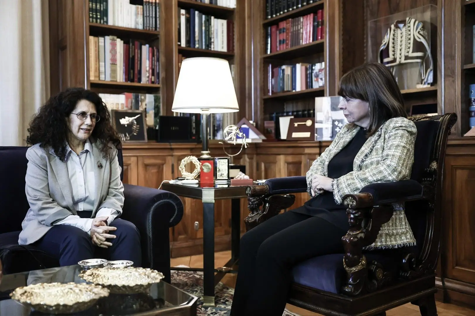 Συνάντηση με την Υπουργό Εσωτερικών Καλλιόπη Σπανού 1