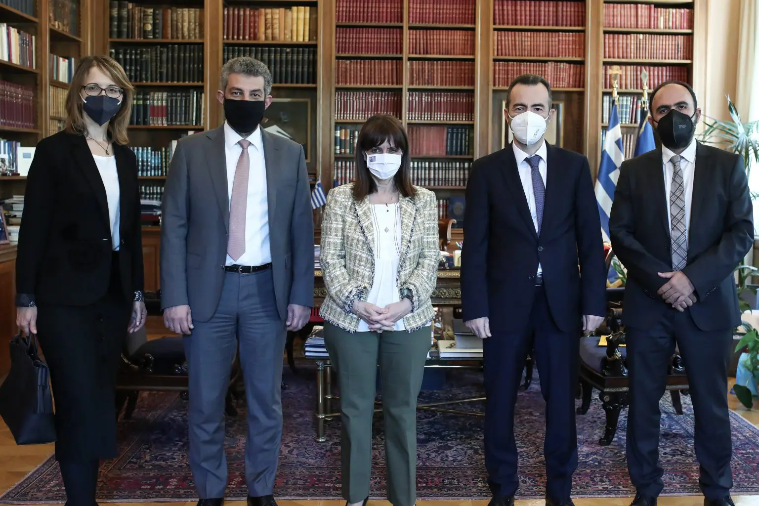 Συνάντηση με το ΔΣ της Ένωσης Δικαστών και Εισαγγελέων