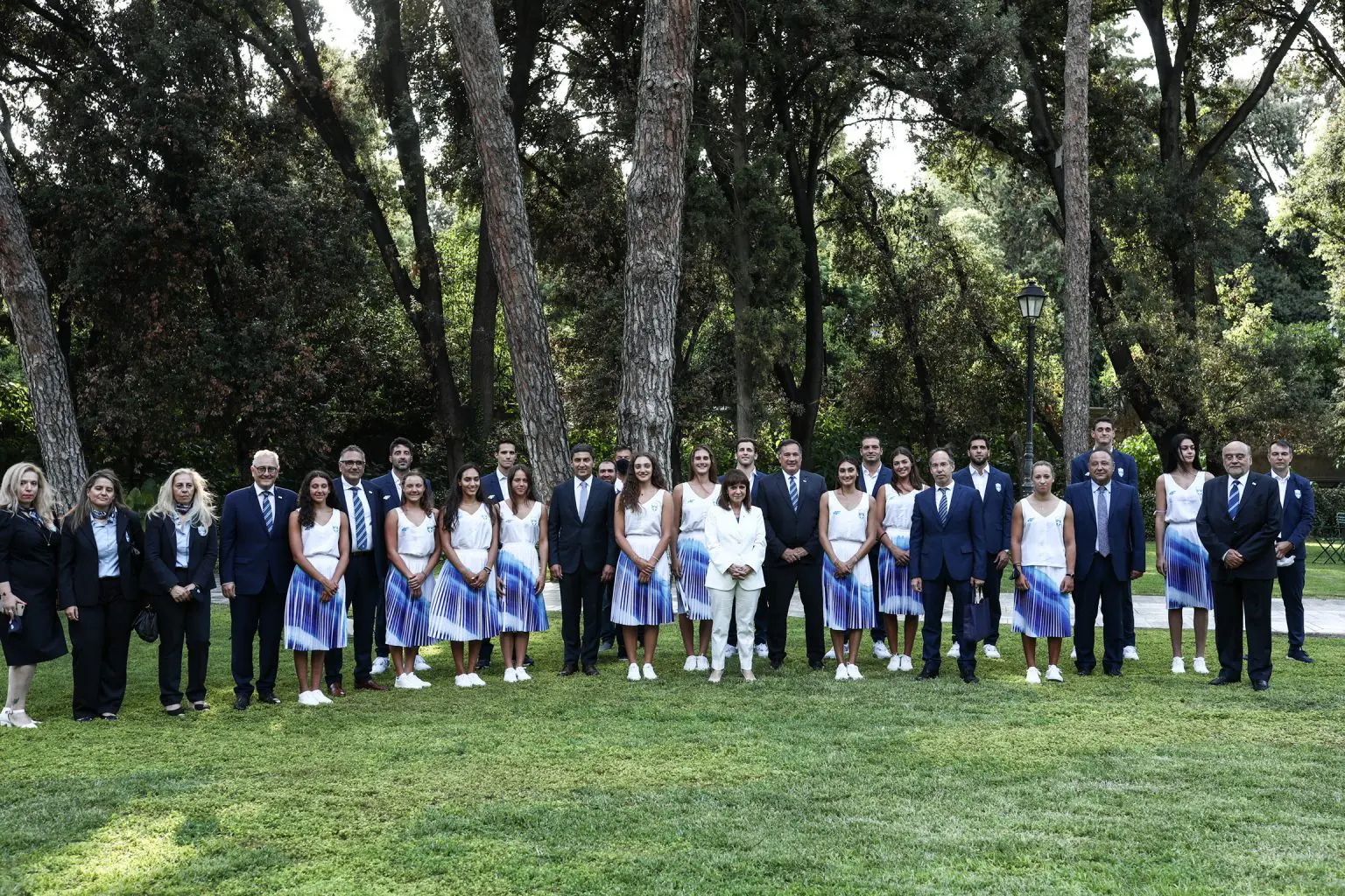 Συνάντηση με το Προεδρείο της Ελληνικής Ολυμπιακής Επιτροπής και αντιπροσωπεία της Ελληνικής Ολυμπιακής Ομάδας