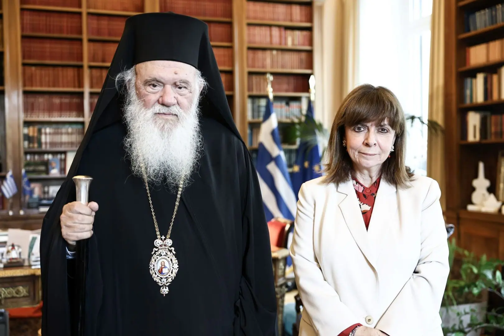 Συνάντηση με τον Αρχιεπίσκοπο Αθηνών και πάσης Ελλάδος Ιερώνυμο 2