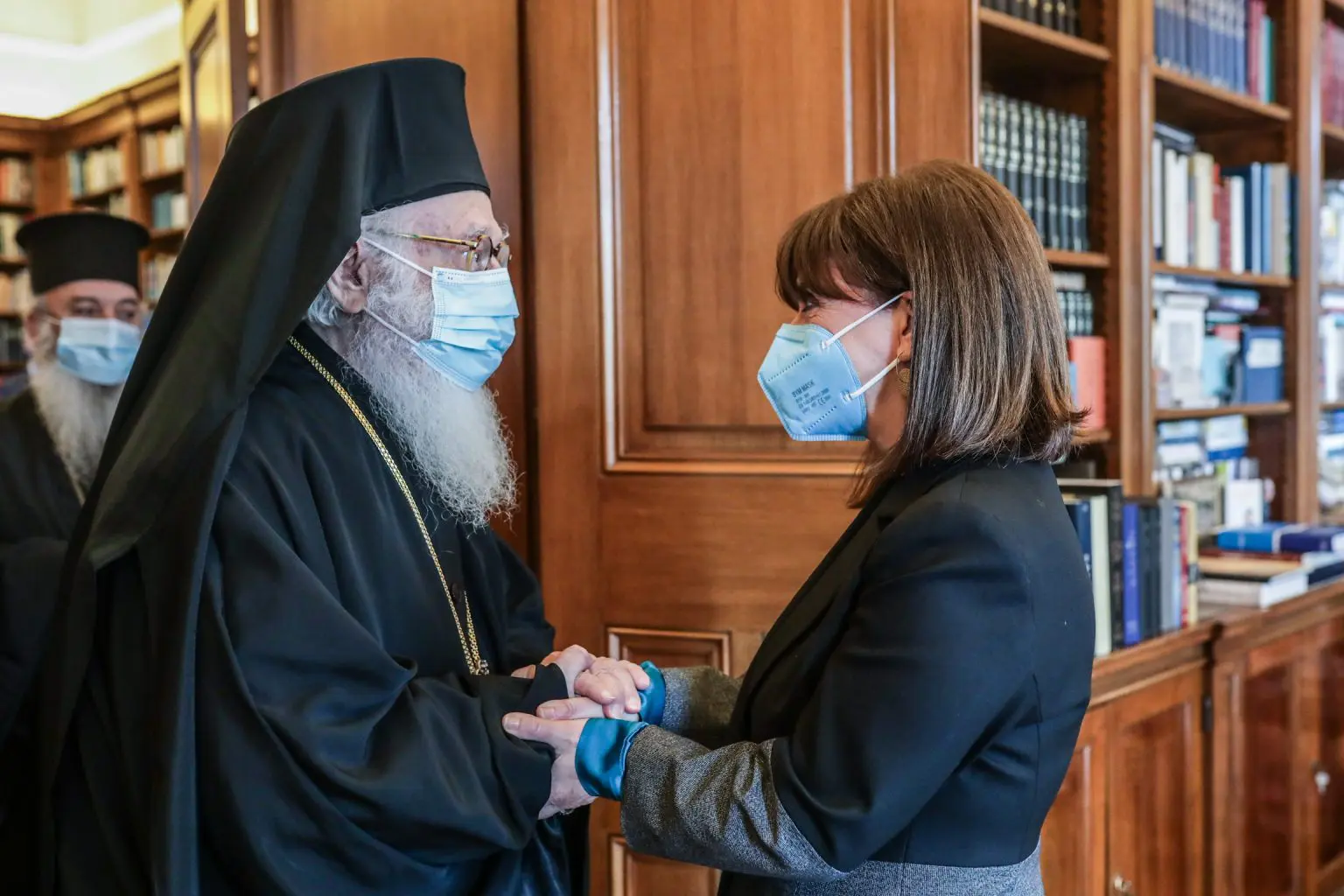 Συνάντηση με τον Αρχιεπίσκοπο Τιράνων Δυρραχίου και πάσης Αλβανίας Αναστάσιο