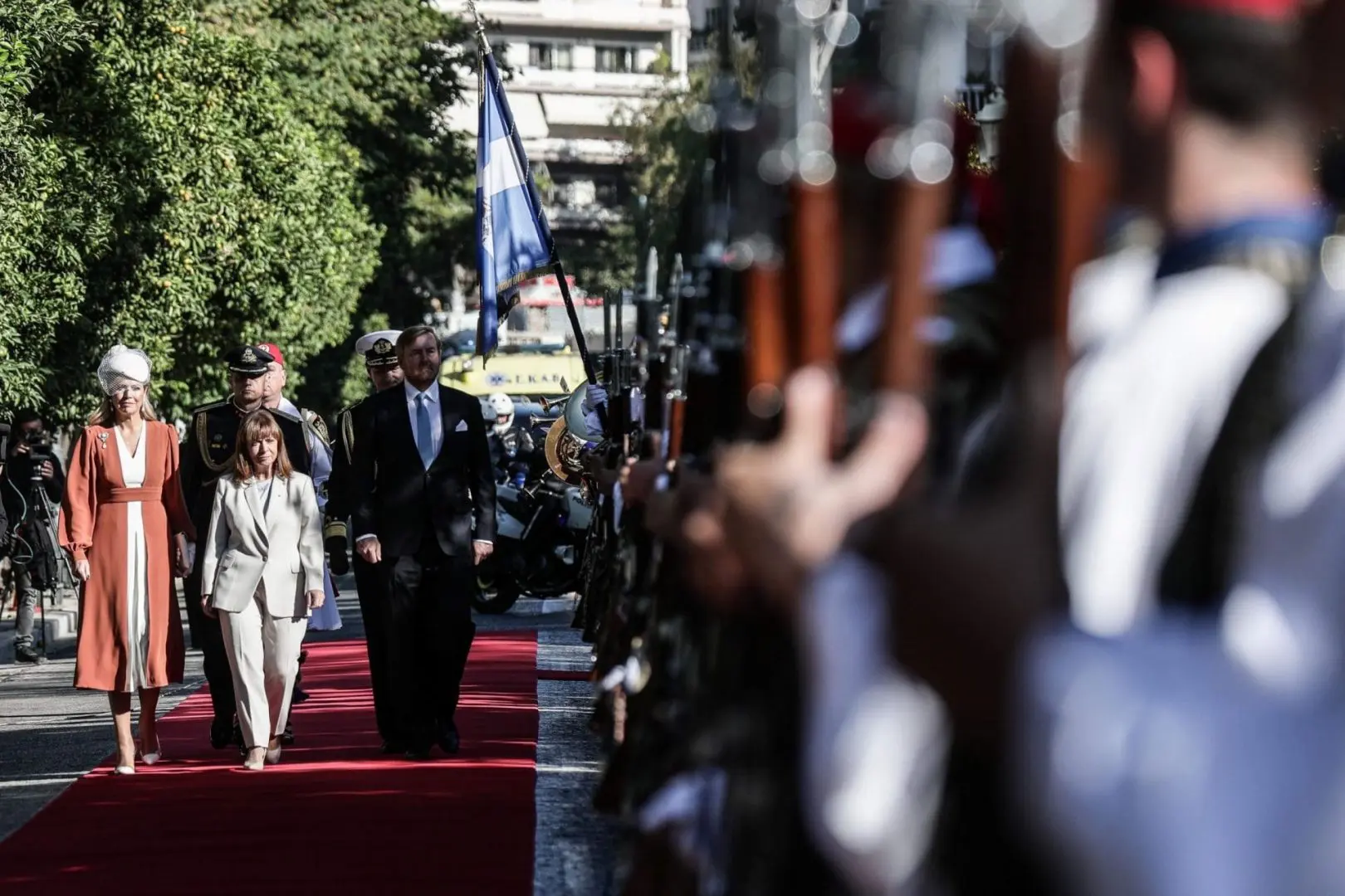 Συνάντηση με τον Βασιλιά και την Βασίλισσα της Ολλανδίας 1