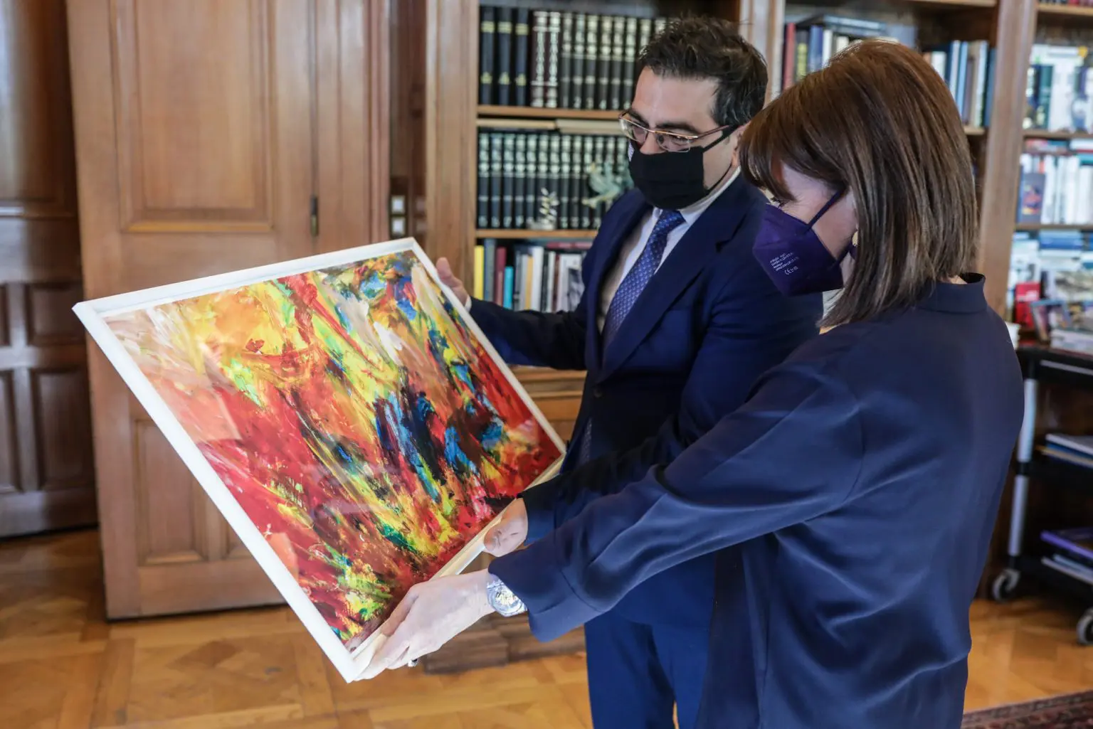 Συνάντηση με τον Γενικό Γραμματέα Κοινωνικής Αλληλεγγύης και Καταπολέμησης της Φτώχειας Γεώργιο Σταμάτη 1