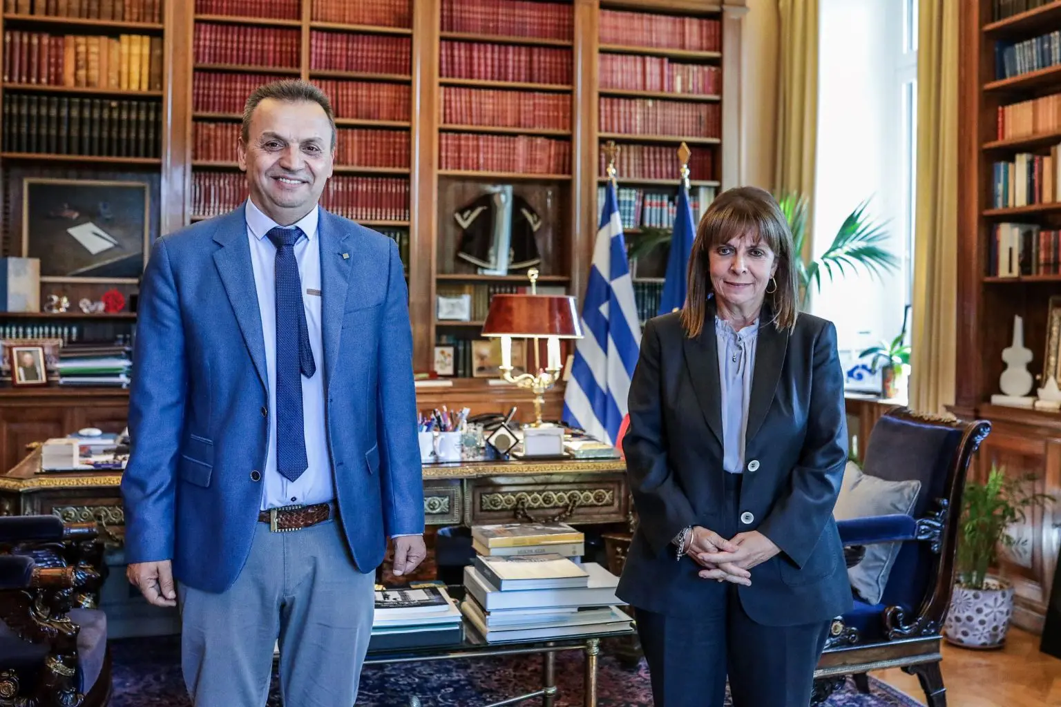 Συνάντηση με τον Δήμαρχο Αγράφων Αλέξανδρο Καρδαμπίκη