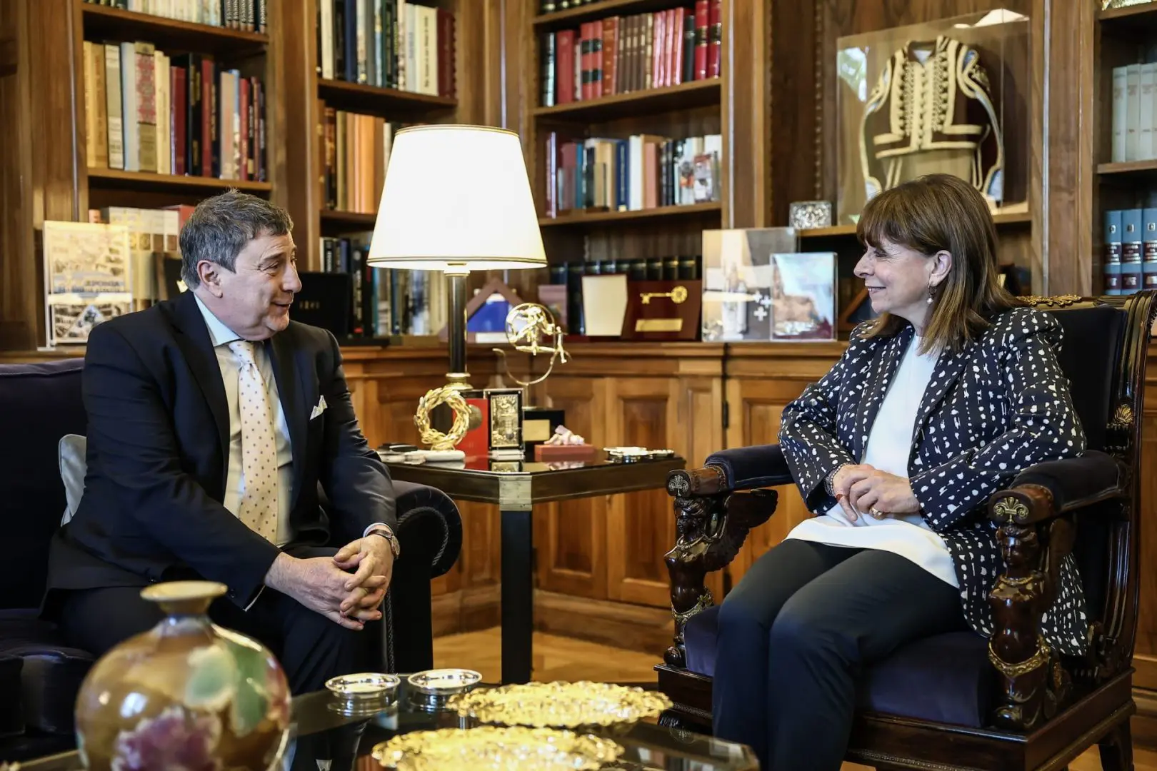 Συνάντηση με τον Διοικητή της Αναπτυξιακής Τράπεζας του Συμβουλίου της Ευρώπης Carlo Monticelli 1