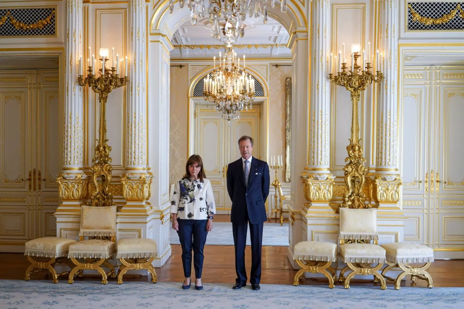 Συνάντηση με τον Μεγάλο Δούκα του Λουξεμβούργου Ερρίκο 2