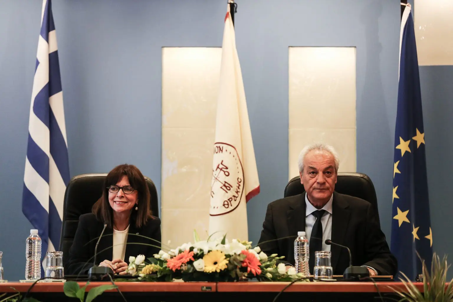 Συνάντηση με τον Μητροπολίτη Μαρωνείας και Κομοτηνής κ.Παντελεήμονα και με τις Πρυτανικές Αρχές του ΔΠΘ