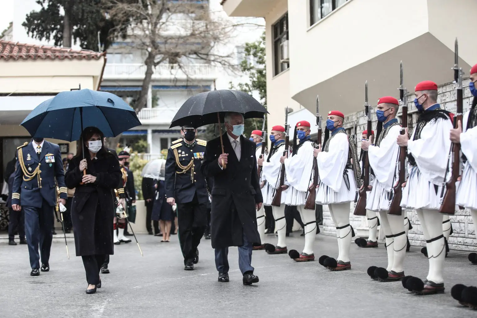 Συνάντηση με τον Πρίγκηπα της Ουαλίας και τη Δούκισσα της Κορνουάλης
