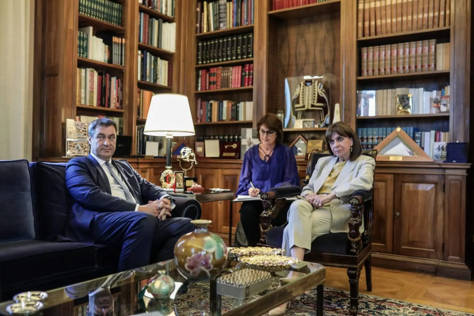 Συνάντηση με τον Πρωθυπουργό της Βαυαρίας Markus Soder 3