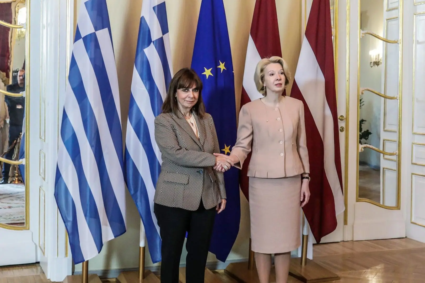 Συνάντηση με τον Πρωθυπουργό της Δημοκρατίας της Λετονίας Krisjanis Karins 2