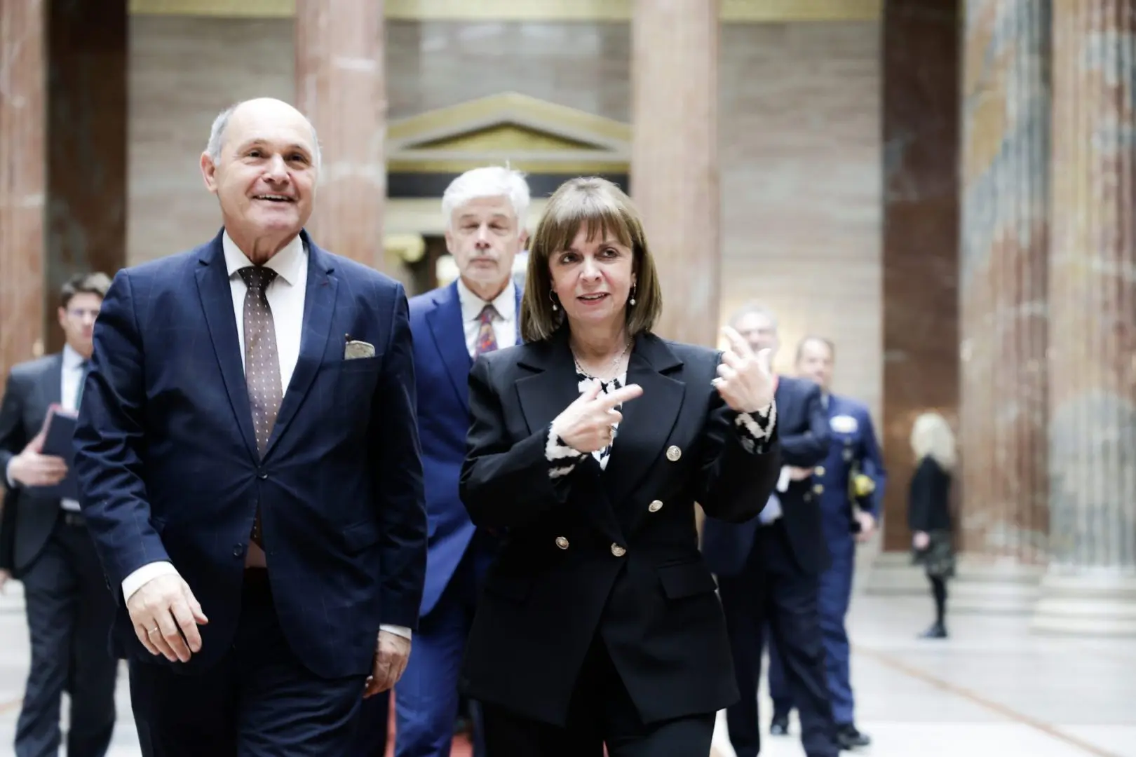 Συνάντηση με τον Πρόεδρο της Βουλής της Αυστρίας Wolfgang Sobotka 1