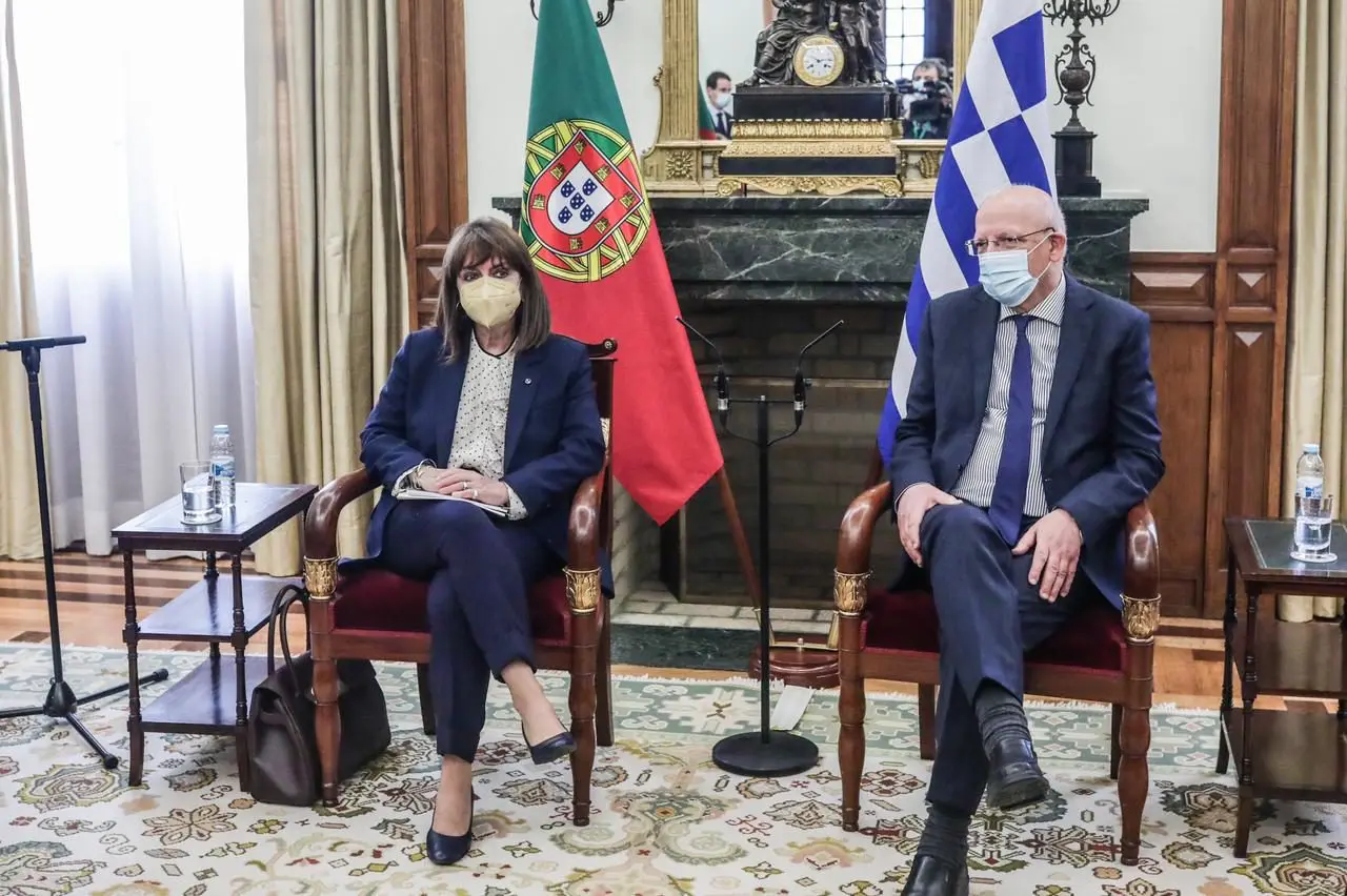 Συνάντηση με τον Πρόεδρο της Βουλής της Πορτογαλικής Δημοκρατίας Augusto Santos Silva 1