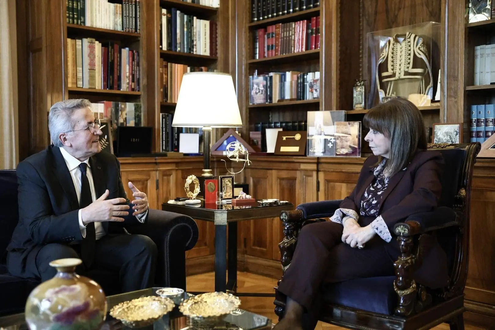 Συνάντηση με τον Πρόεδρο της ΓΣΕΕ Γιάννη Παναγόπουλο 1