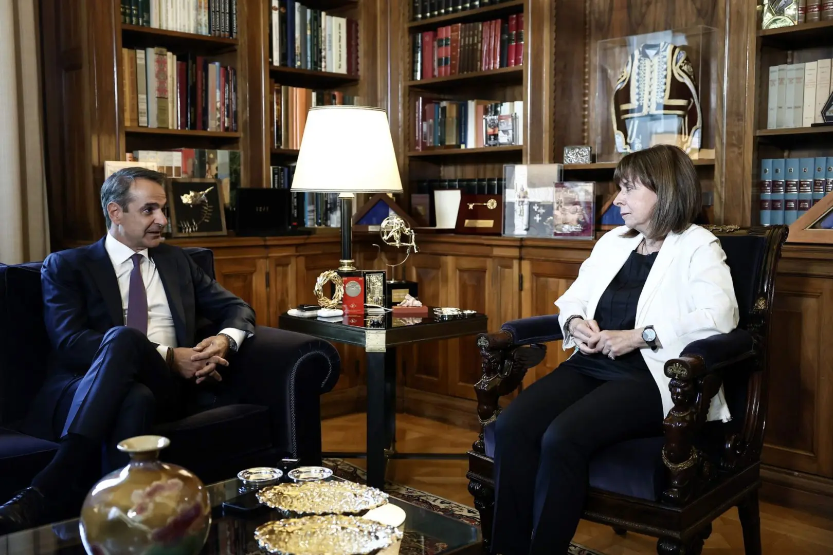 Συνάντηση με τον Πρόεδρο της Νέας Δημοκρατίας Κυριάκο Μητσοτάκη 1 1