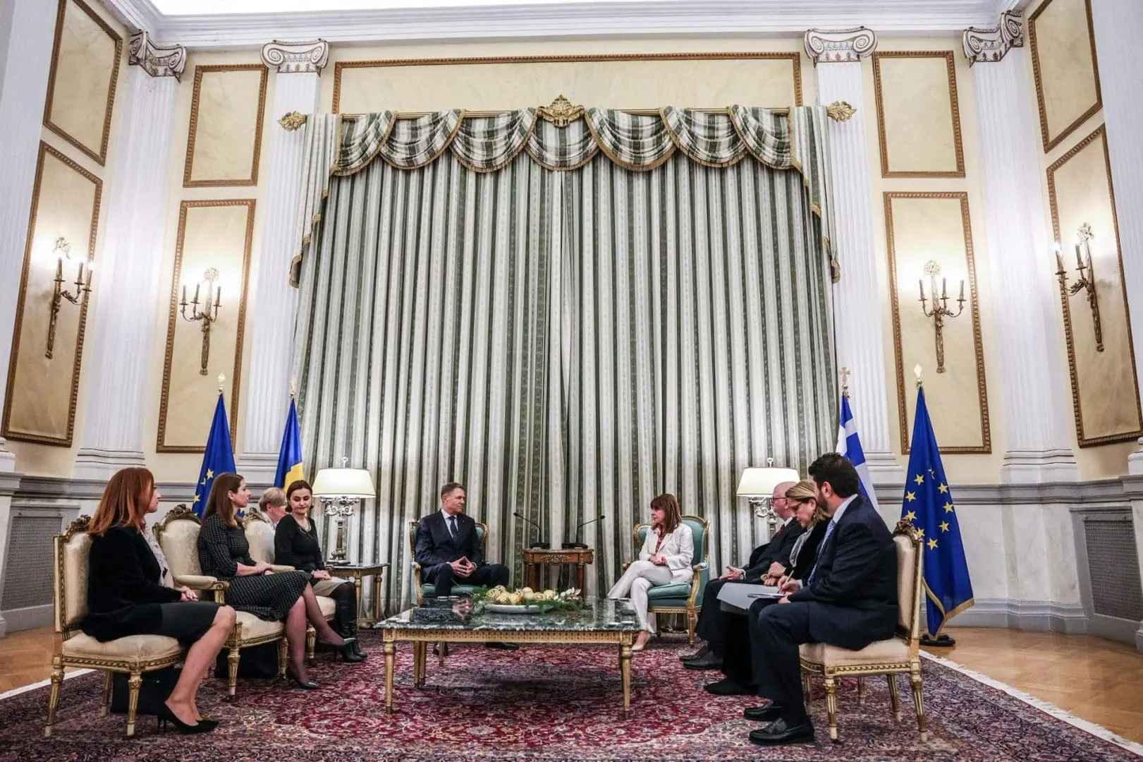 Συνάντηση με τον Πρόεδρο της Ρουμανίας Klaus Iohannis 2