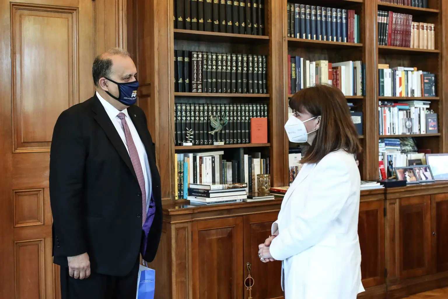Συνάντηση με τον Πρόεδρο του American Hellenic Institute Nick Larigakis