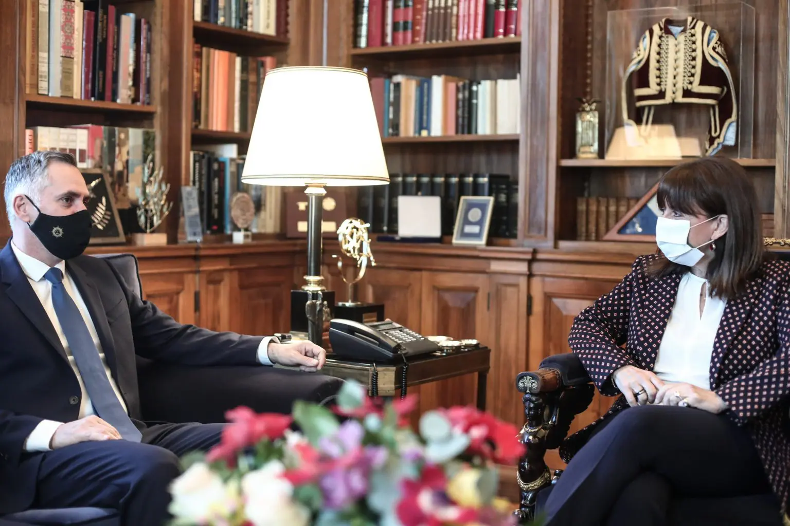 Συνάντηση με τον Πρόεδρο του ΔΗ.ΚΟ. Κύπρου Νικόλα Παπαδόπουλο