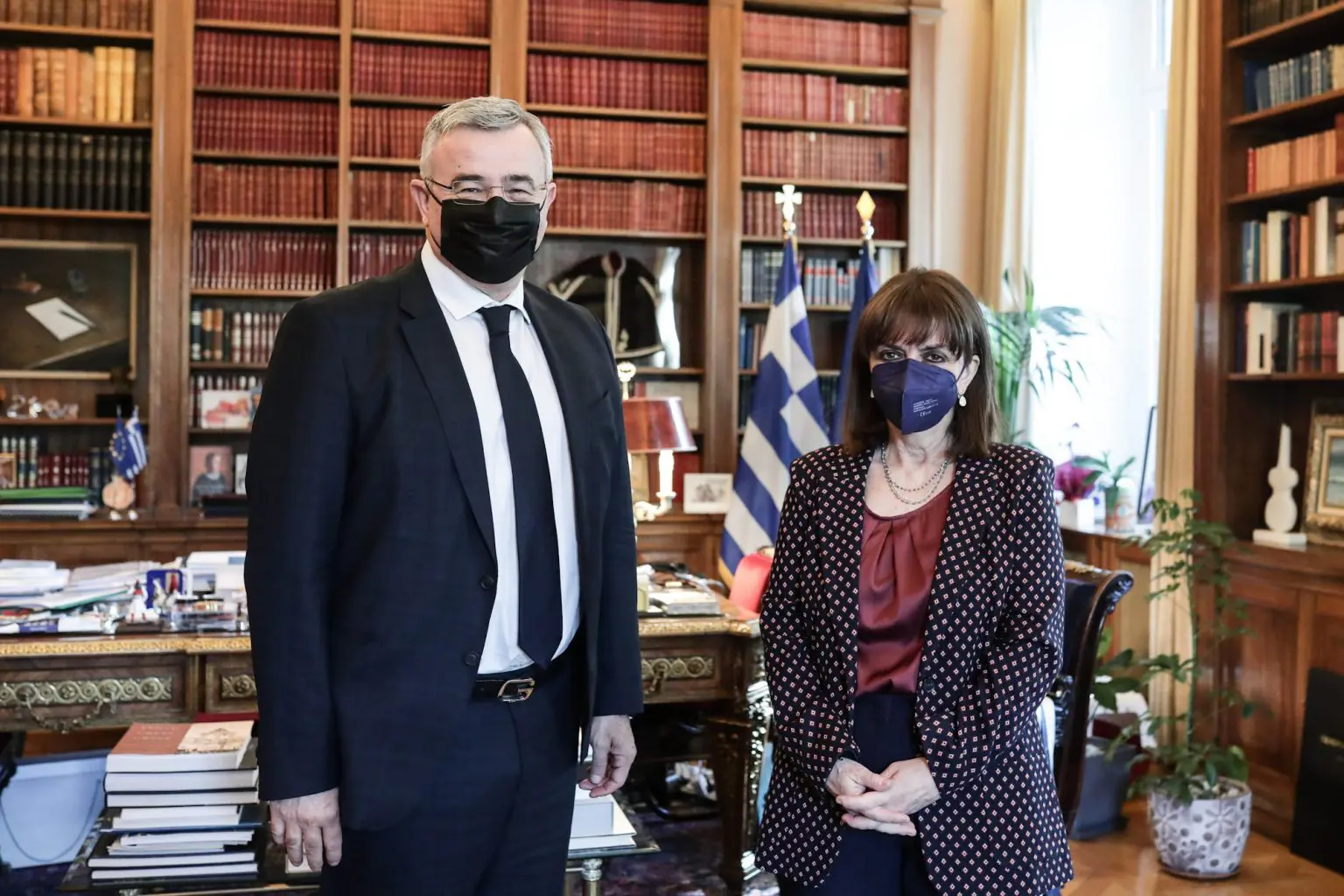 Συνάντηση με τον Πρόεδρο του Ινστιτούτου για τη Δικαιοσύνη και την Ανάπτυξη Νικόλα Κανελλόπουλο