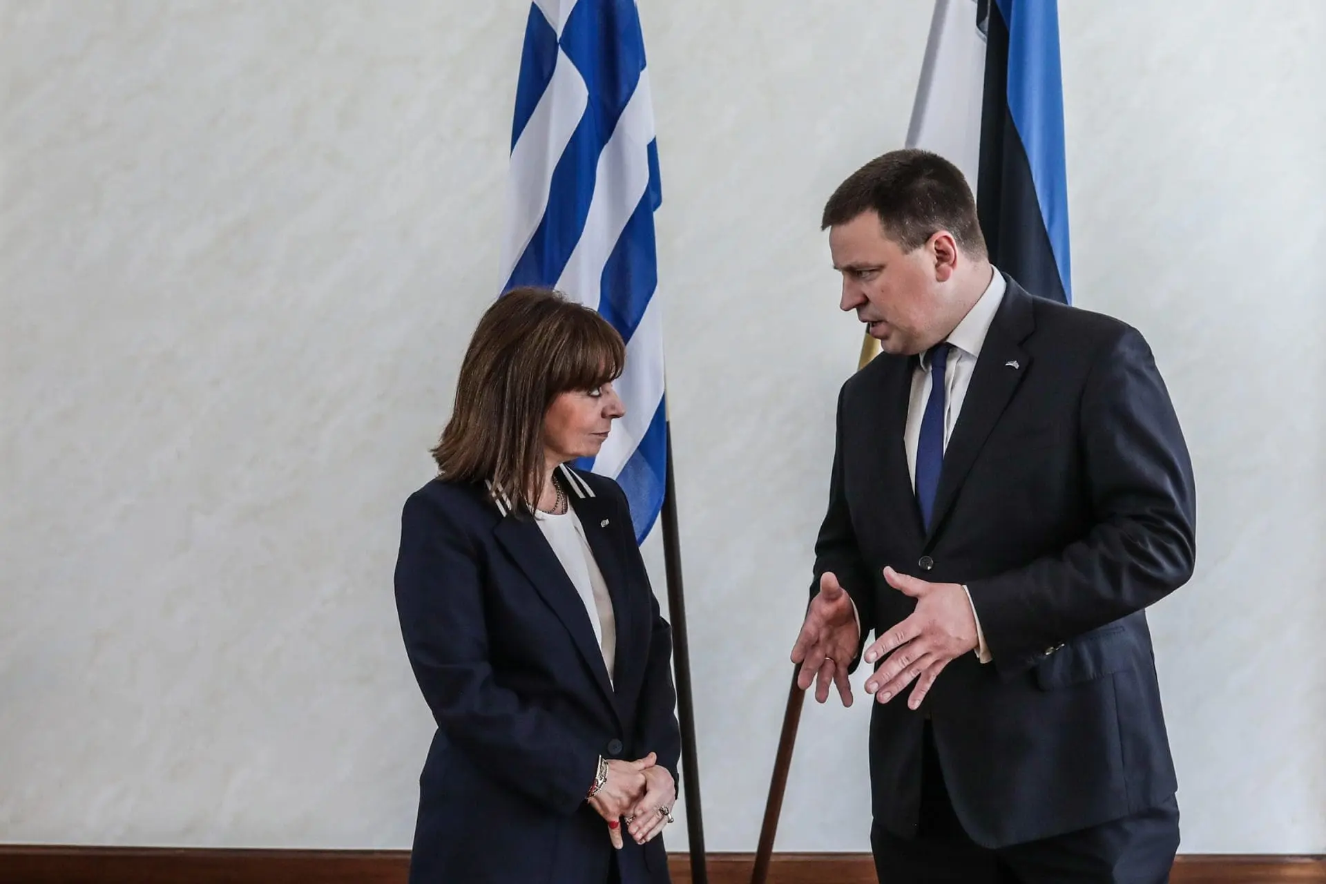 Συνάντηση με τον Πρόεδρο του Κοινοβουλίου της Δημοκρατίας της Εσθονίας Juri Ratas 1