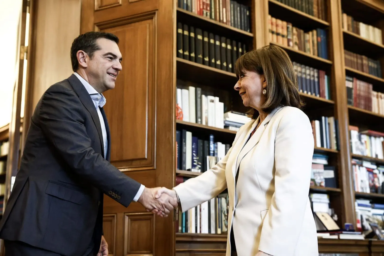 Συνάντηση με τον Πρόεδρο του ΣΥΡΙΖΑ Προοδευτική Συμμαχία Αλέξη Τσίπρα 1