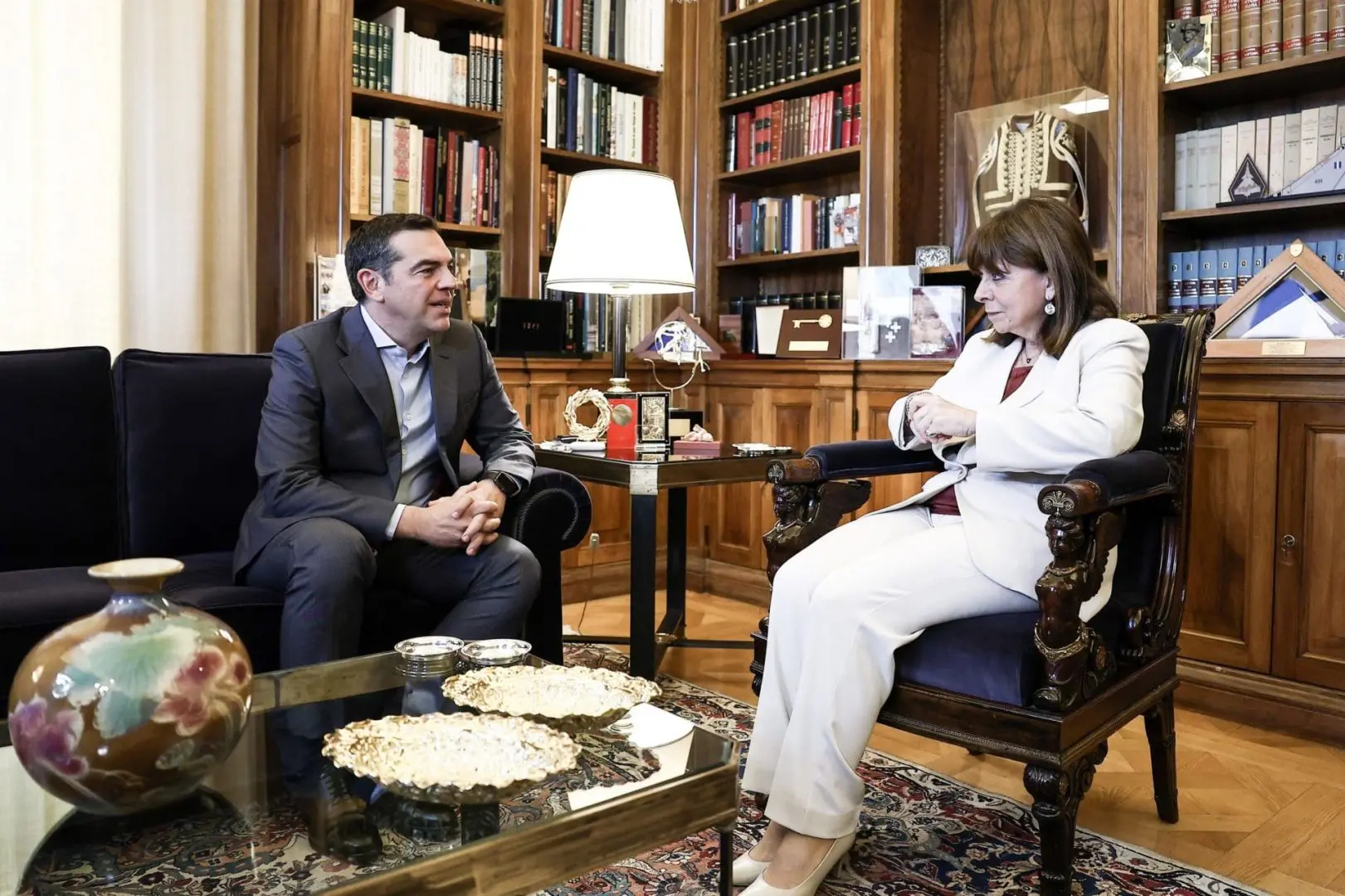 Συνάντηση με τον Πρόεδρο του ΣΥΡΙΖΑ Προοδευτική Συμμαχία Αλέξη Τσίπρα 2