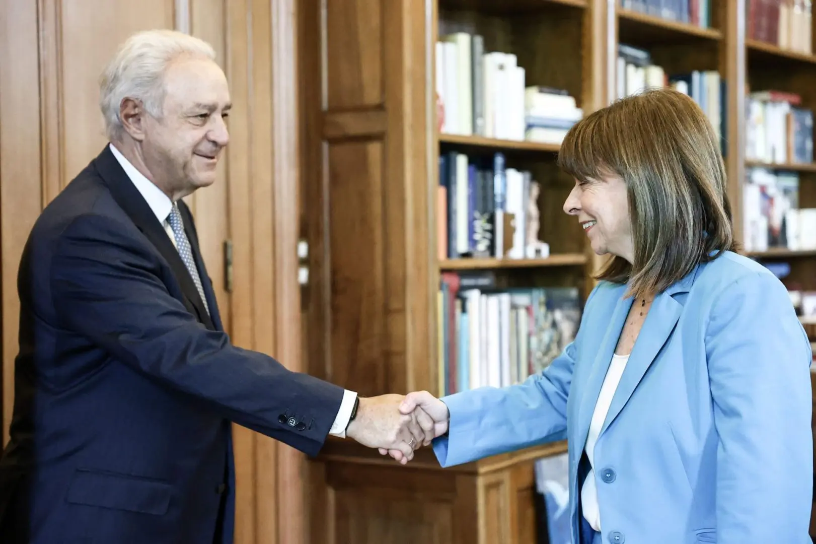 Συνάντηση με τον Υπουργό Εξωτερικών Βασίλη Κασκαρέλη 1