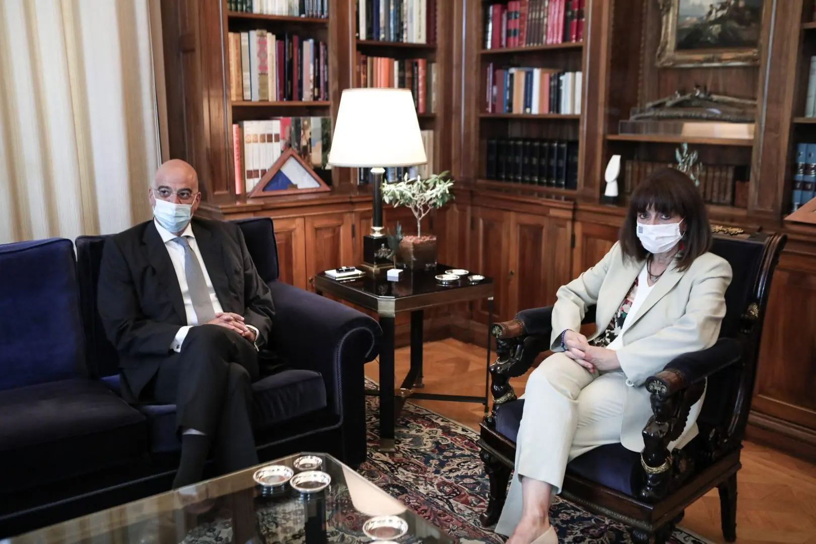 Συνάντηση με τον Υπουργό Εξωτερικών Νίκο Δένδια