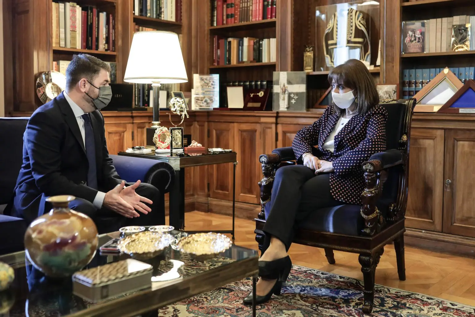 Συνάντηση με τον νέο Πρόεδρο του Κινήματος Αλλαγής Νίκο Ανδρουλάκη