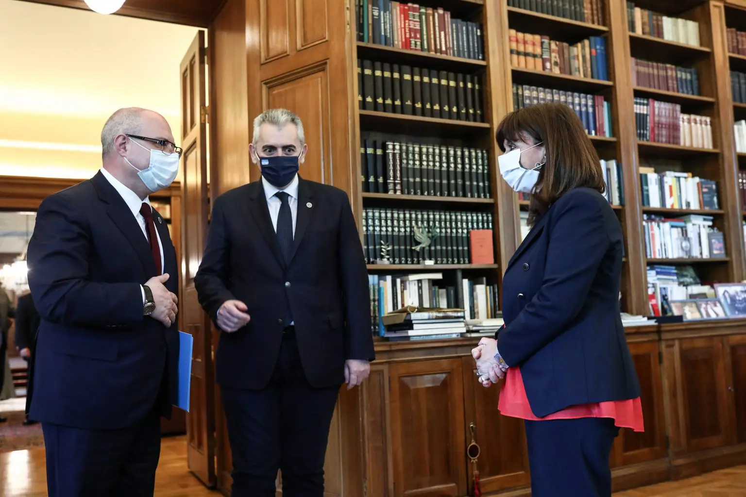 Συνάντηση με τους εκπροσώπους της Διακοινοβουλευτικής Συνέλευσης Ορθοδοξίας