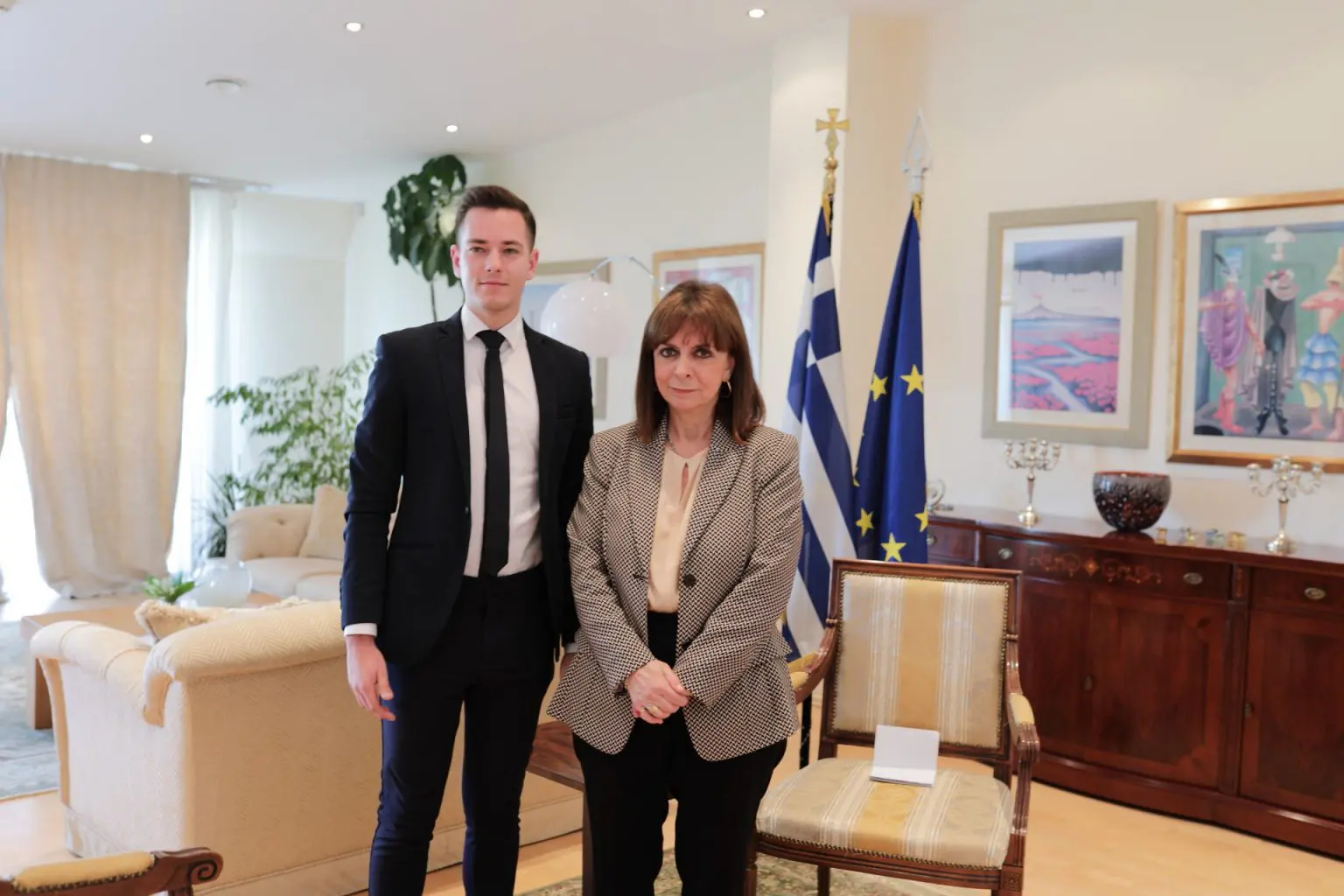 Συνέντευξη στο κανάλι της Λιθουανίας LNK TV