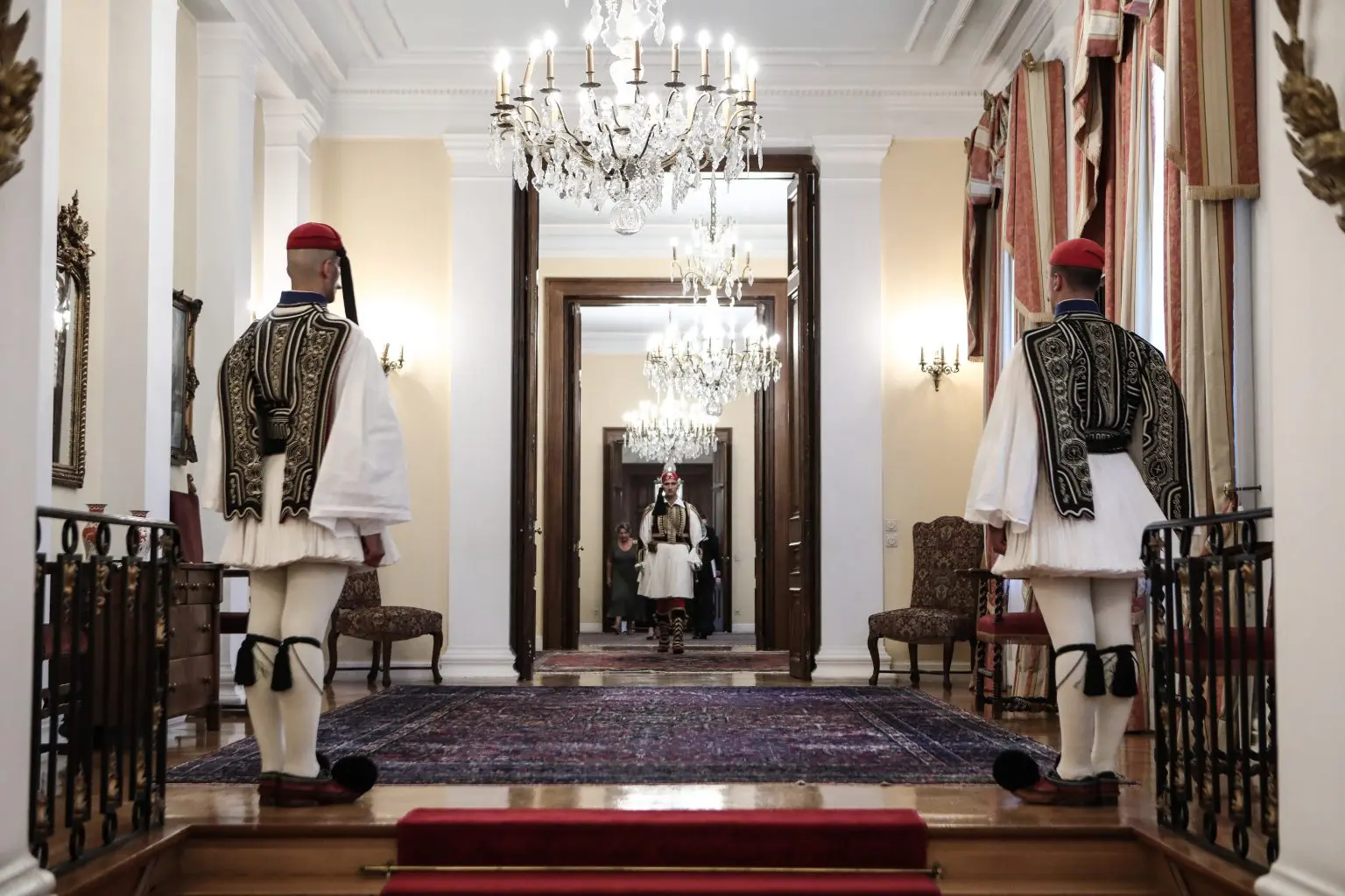 Τελετή επίδοσης διαπιστευτηρίων νέων Πρέσβεων 1