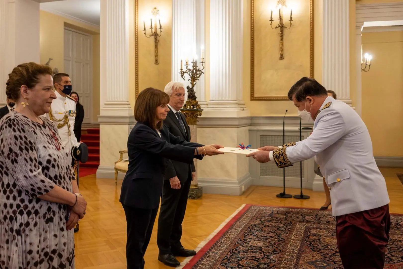 Τελετή επίδοσης διαπιστευτηρίων νέων Πρέσβεων 11