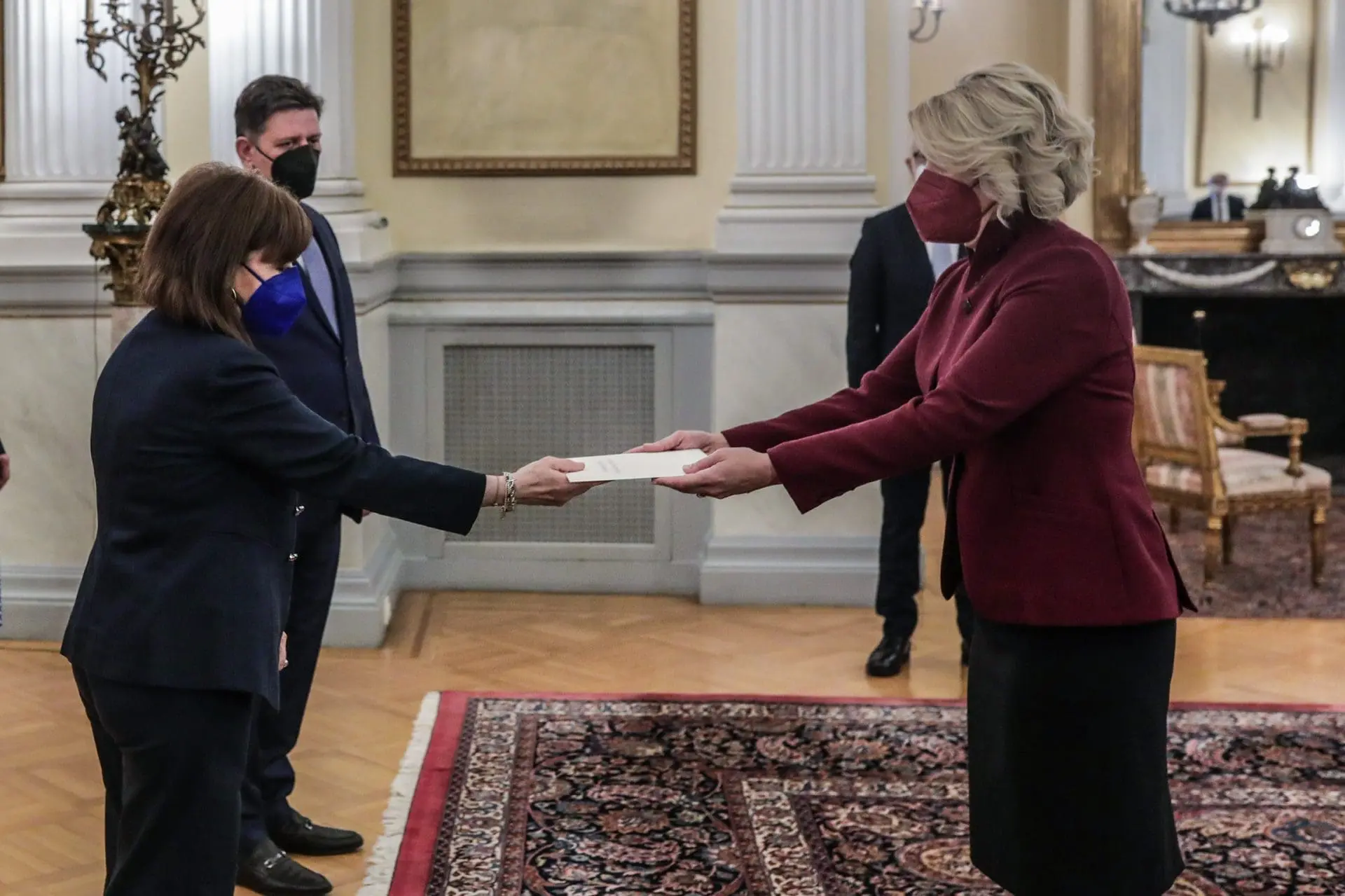 Τελετή επίδοσης διαπιστευτηρίων νέων Πρέσβεων 2 1