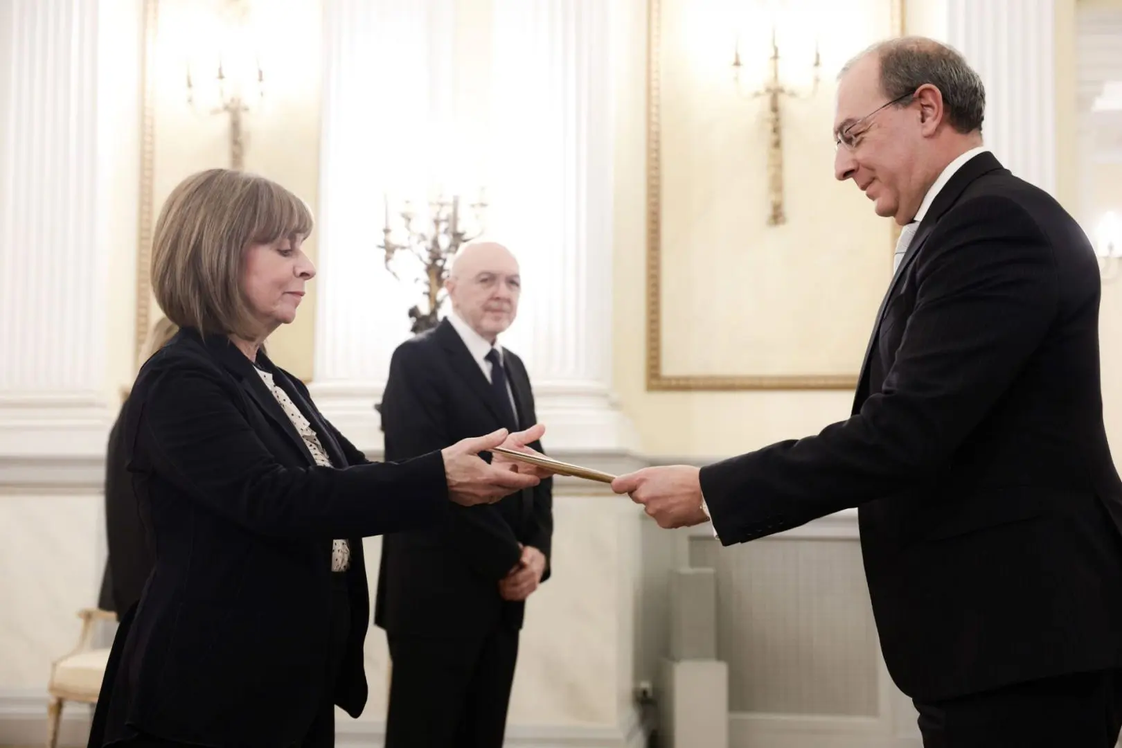 Τελετή επίδοσης διαπιστευτηρίων νέων Πρέσβεων 2 4