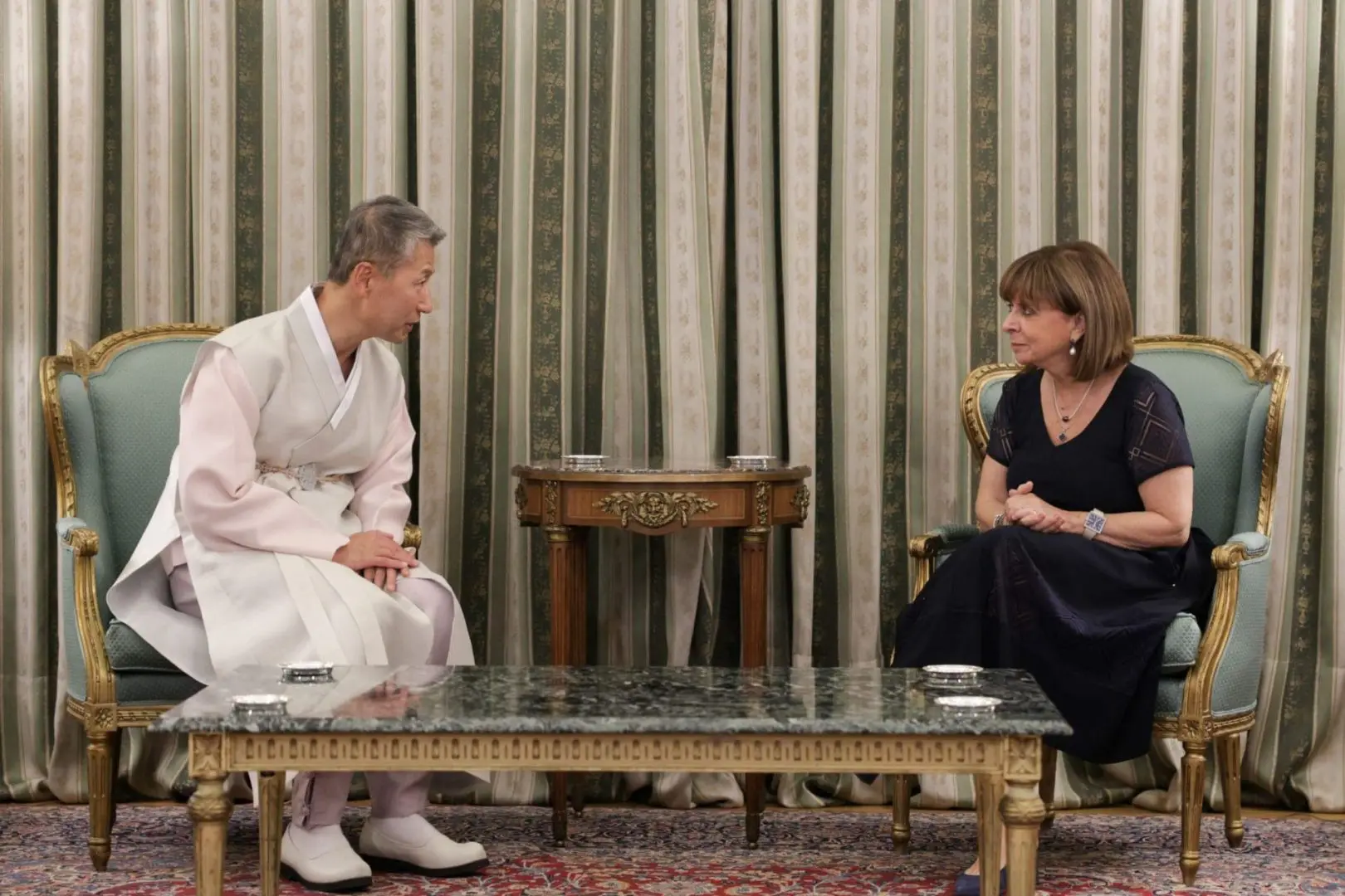 Τελετή επίδοσης διαπιστευτηρίων νέων Πρέσβεων 4 σεπτεμβριου 2024 5