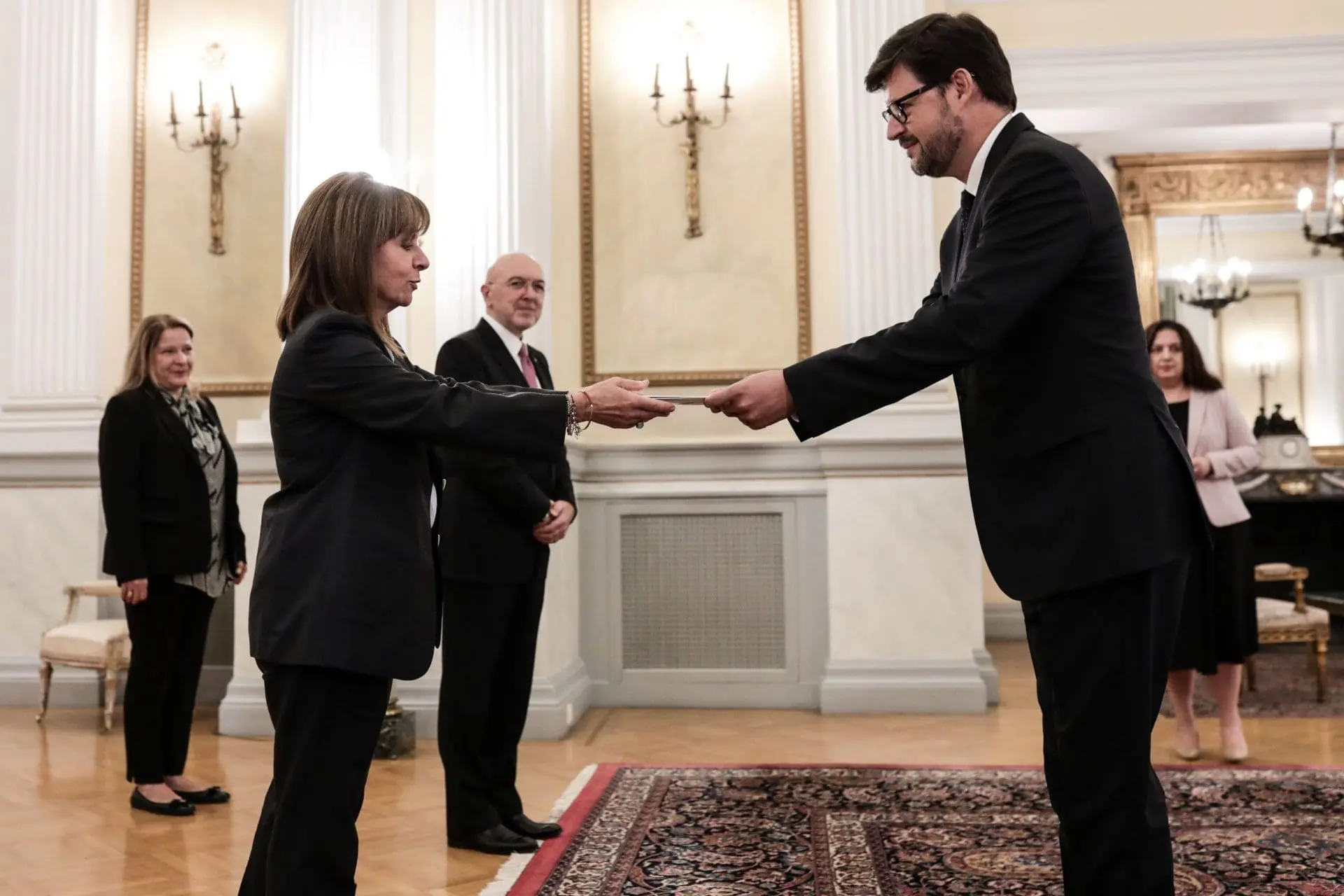 Τελετή επίδοσης διαπιστευτηρίων νέων Πρέσβεων 5 1