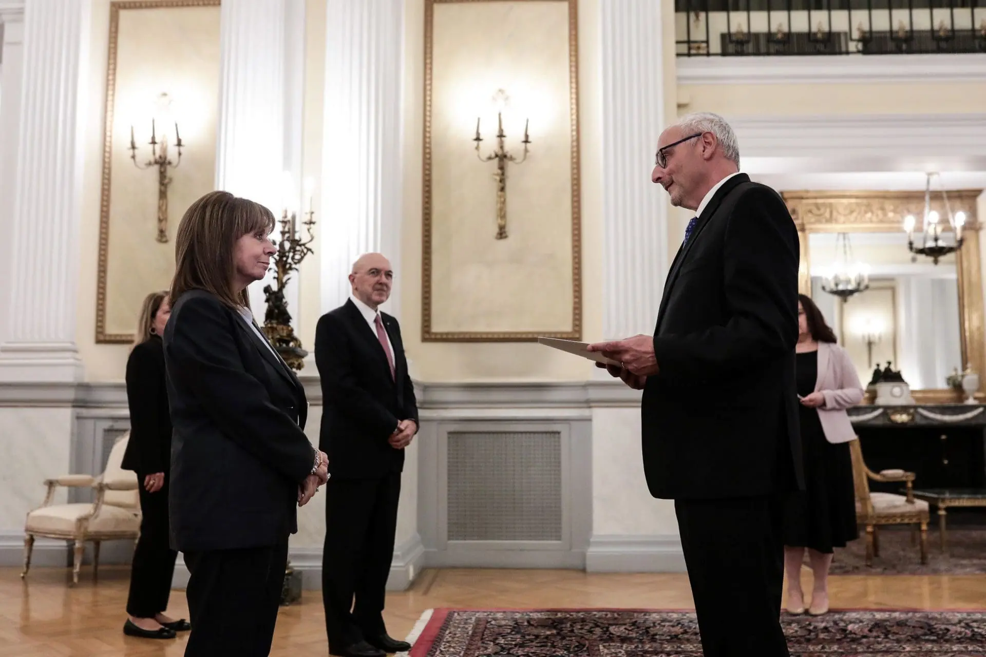 Τελετή επίδοσης διαπιστευτηρίων νέων Πρέσβεων 6 1