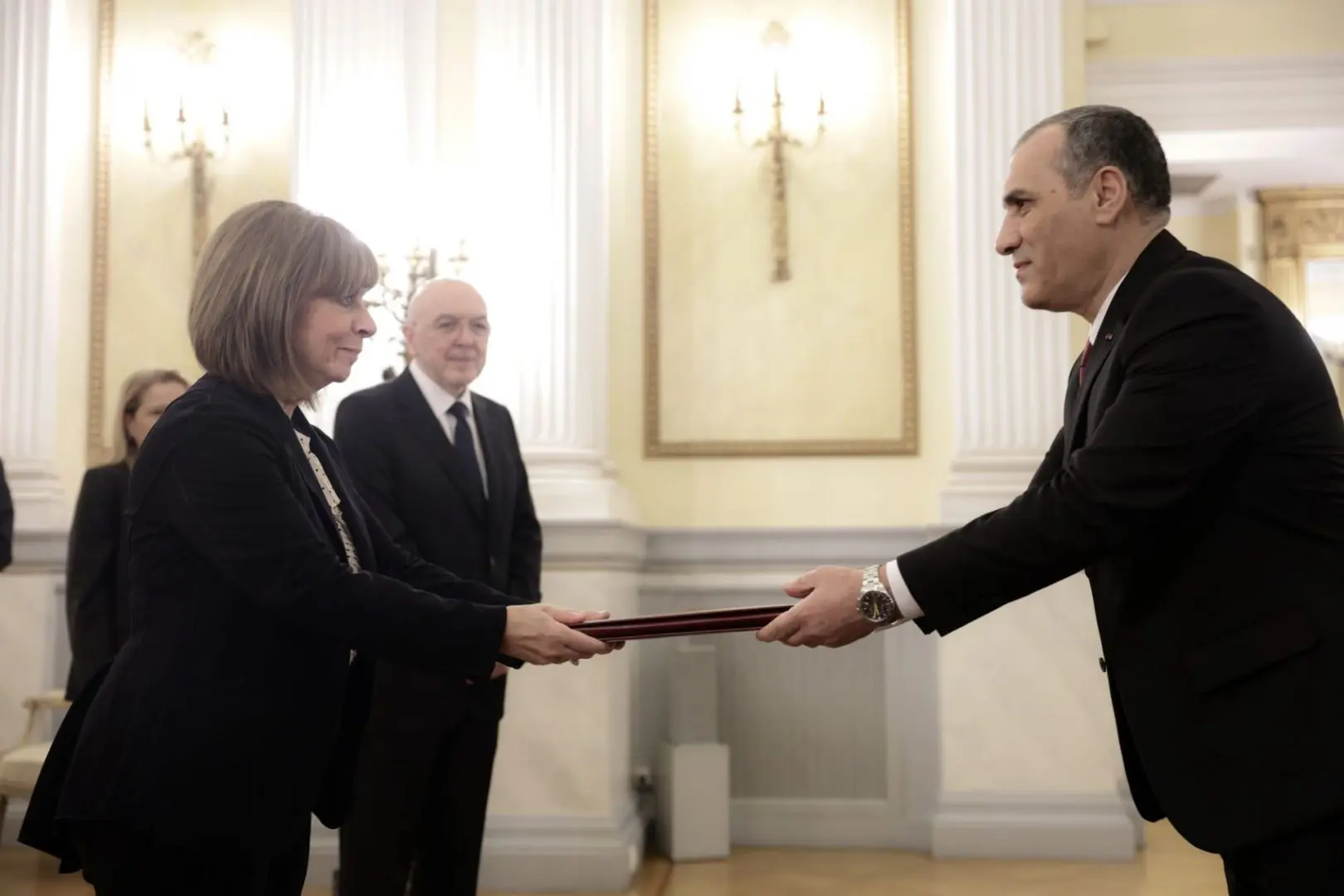 Τελετή επίδοσης διαπιστευτηρίων νέων Πρέσβεων 6 4