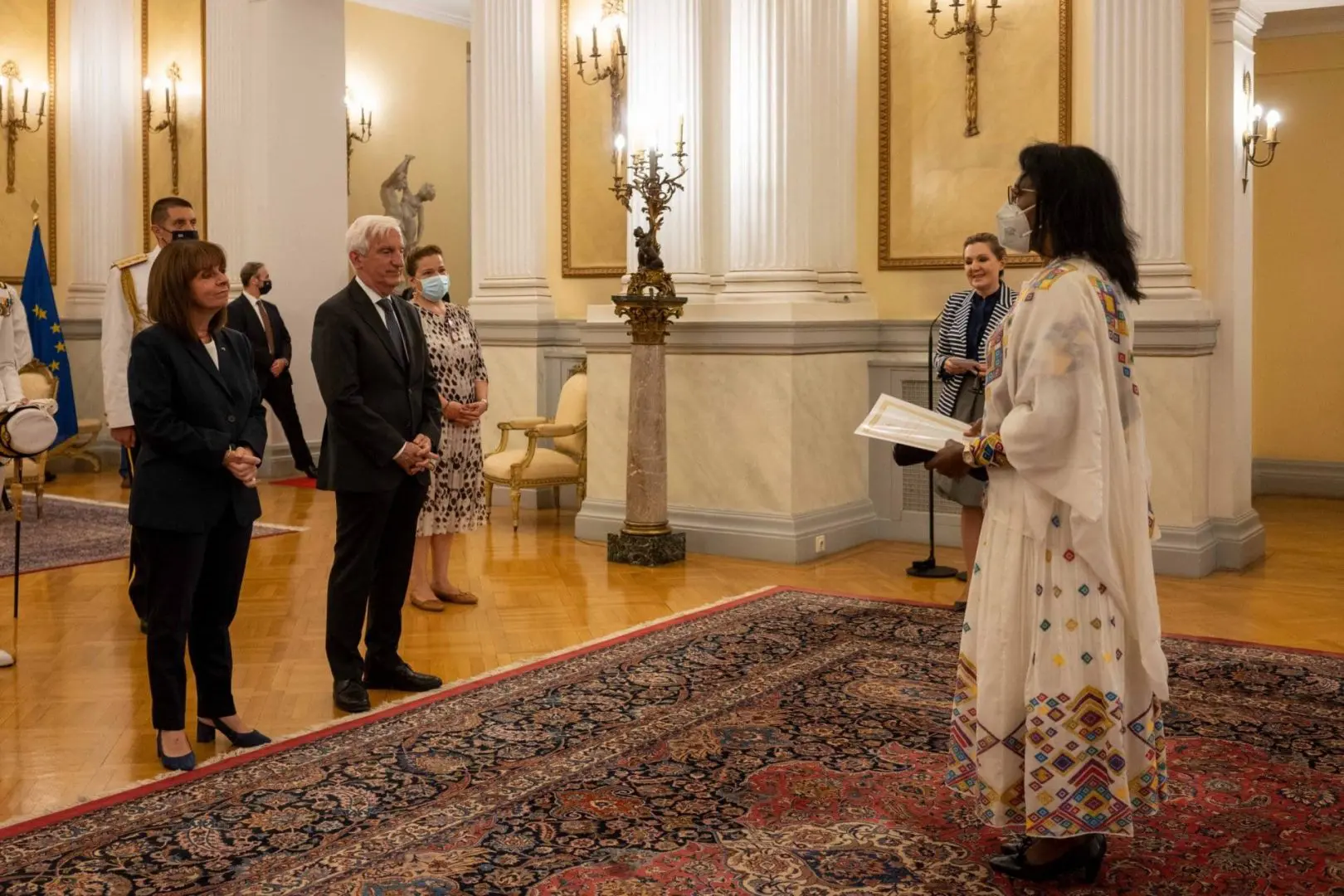 Τελετή επίδοσης διαπιστευτηρίων νέων Πρέσβεων 7