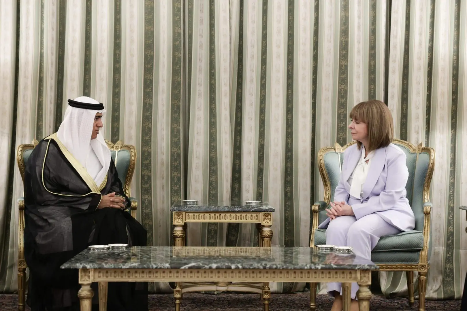 Τελετή επίδοσης διαπιστευτηρίων νέων Πρέσβεων aprilios 2024 1