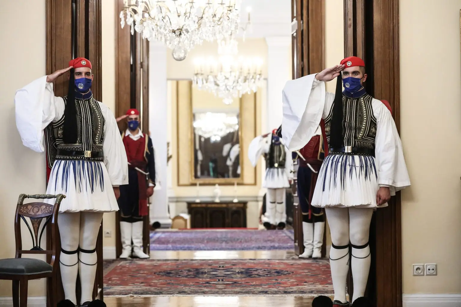 Τελετή επίδοσης διαπιστευτηρίων νέων Πρέσβεων