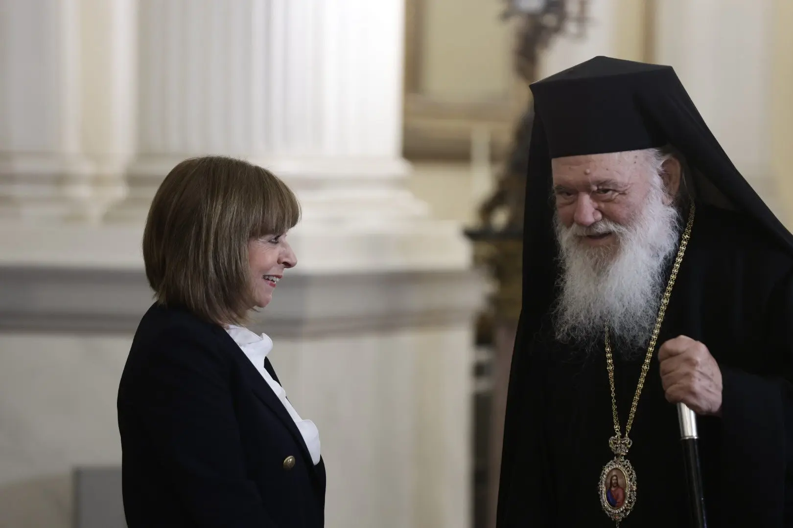 Υποβολή ευχών για το νέο έτος και επίσκεψη στην Προεδρική Φρουρά με παιδιά από τα παιδικά χωριά SOS Ελλάδος 2