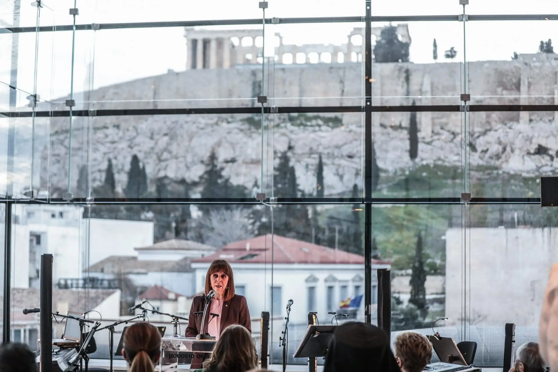 Χαιρετισμός στην εκδήλωση Οι ξενιτεμένες Θεές του Παρθενώνα 1