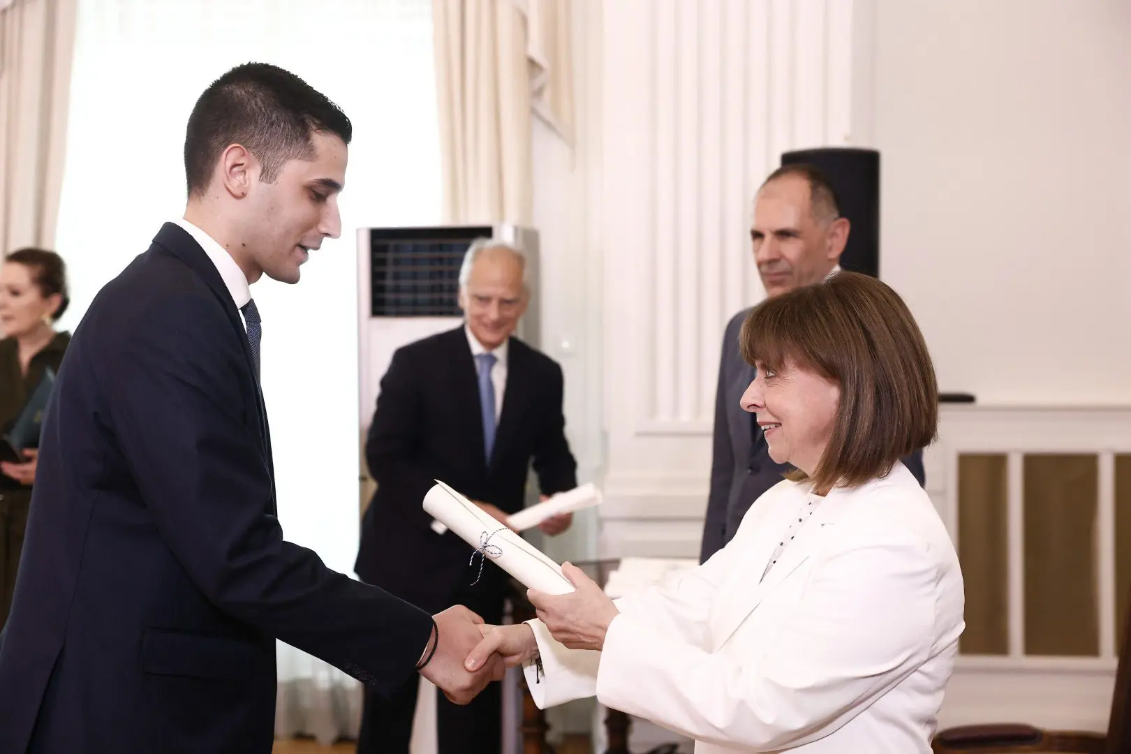 Χαιρετισμός στην τελετή ορκωμοσίας και απονομής διπλωμάτων σπουδών της ΚΖ Σειράς υποψηφίων Ακολούθων Πρεσβείας 3