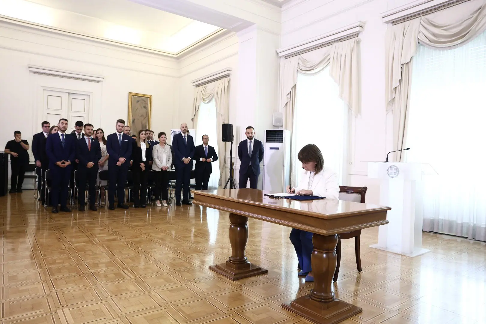 Χαιρετισμός στην τελετή ορκωμοσίας και απονομής διπλωμάτων σπουδών της ΚΖ Σειράς υποψηφίων Ακολούθων Πρεσβείας 6