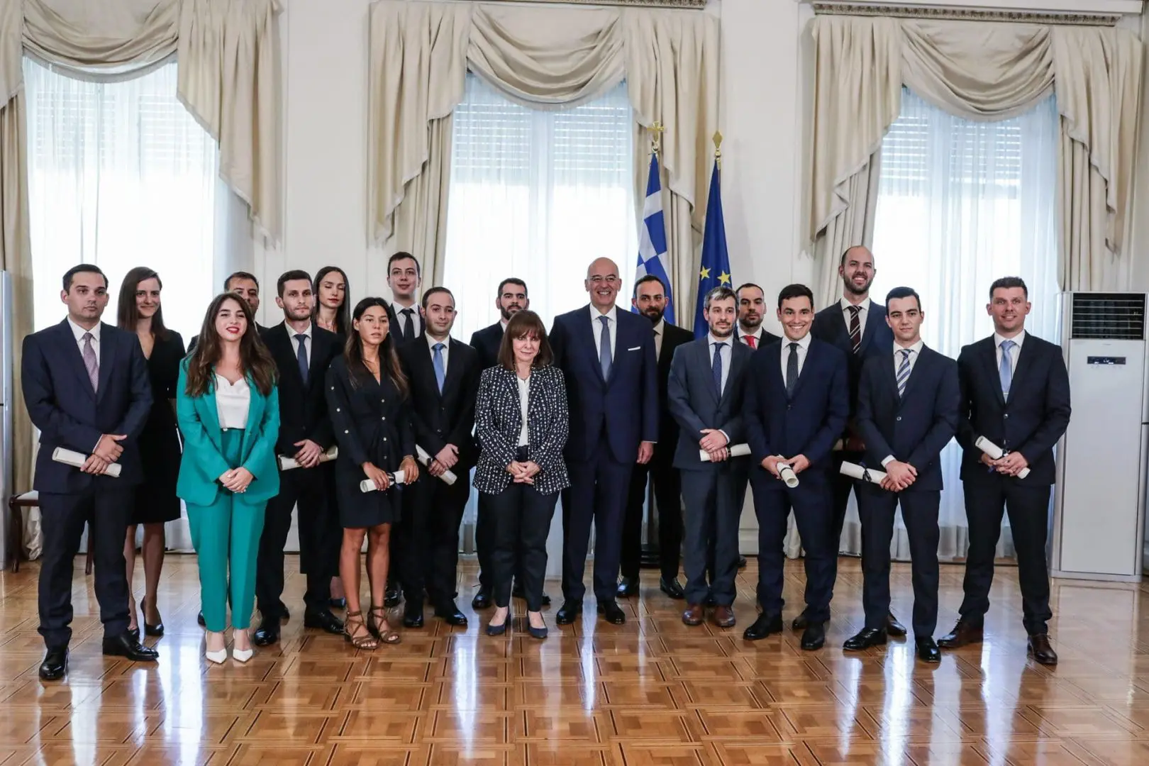 Χαιρετισμός στην τελετή ορκωμοσίας και επίδοσης διπλωμάτων σπουδών νέων Ακολούθων Πρεσβείας 1