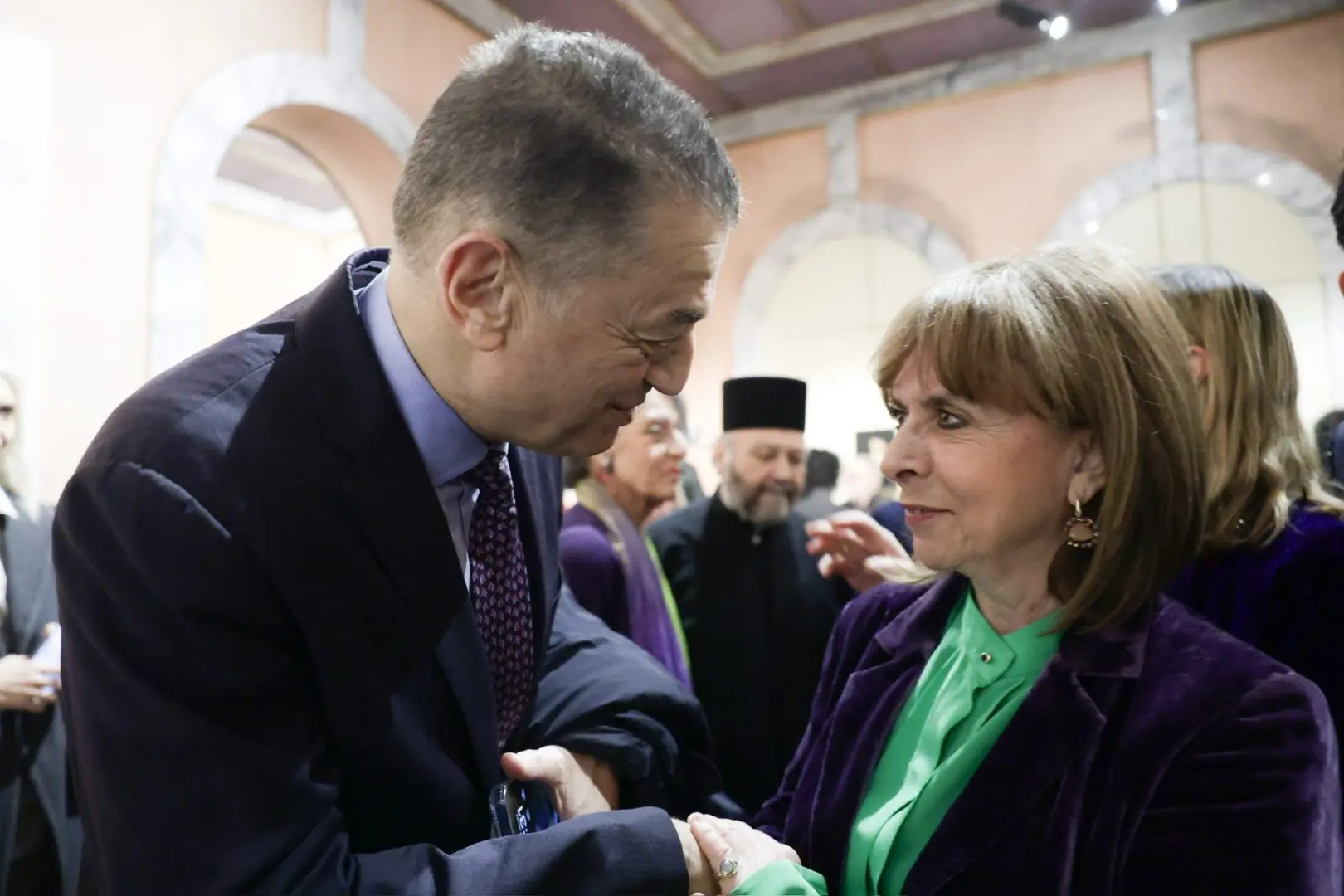 Χαιρετισμός της Προέδρου της Δημοκρατίας Κατερίνας Σακελλαροπούλου στα εγκαίνια της έκθεσης Εγεννήθην εν Σκιάθω 6