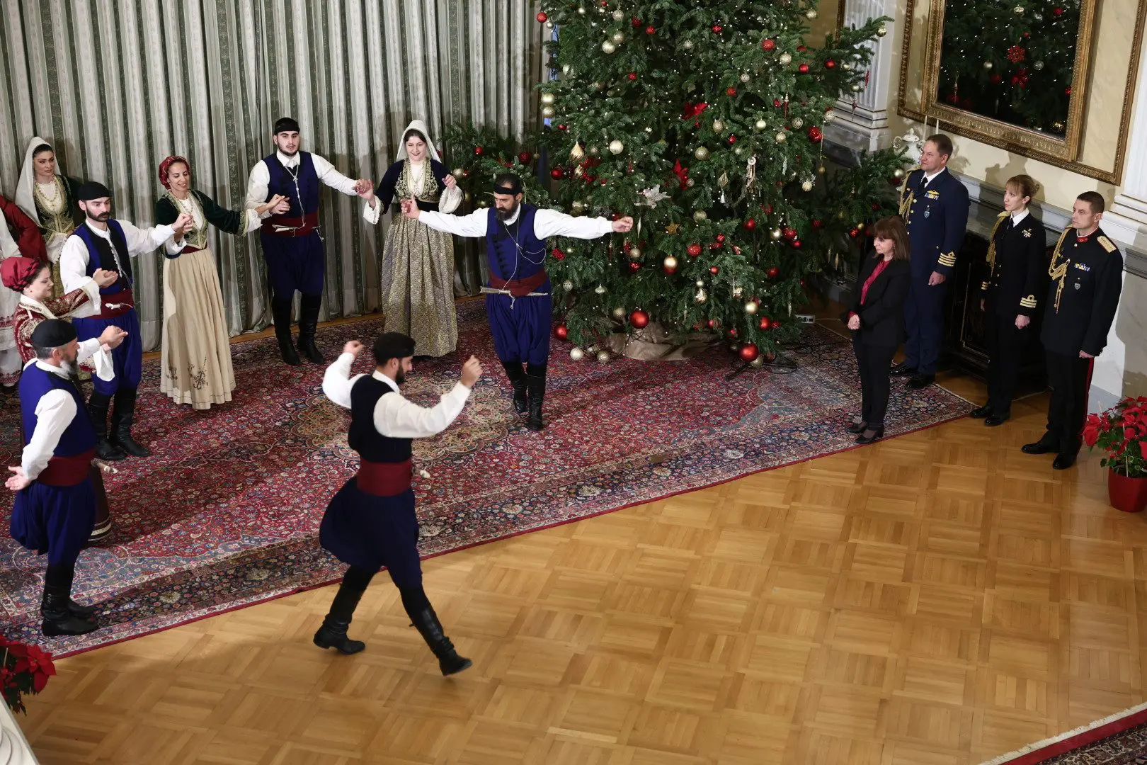 Χριστουγεννιάτικα κάλαντα στο Προεδρικό Μέγαρο 4